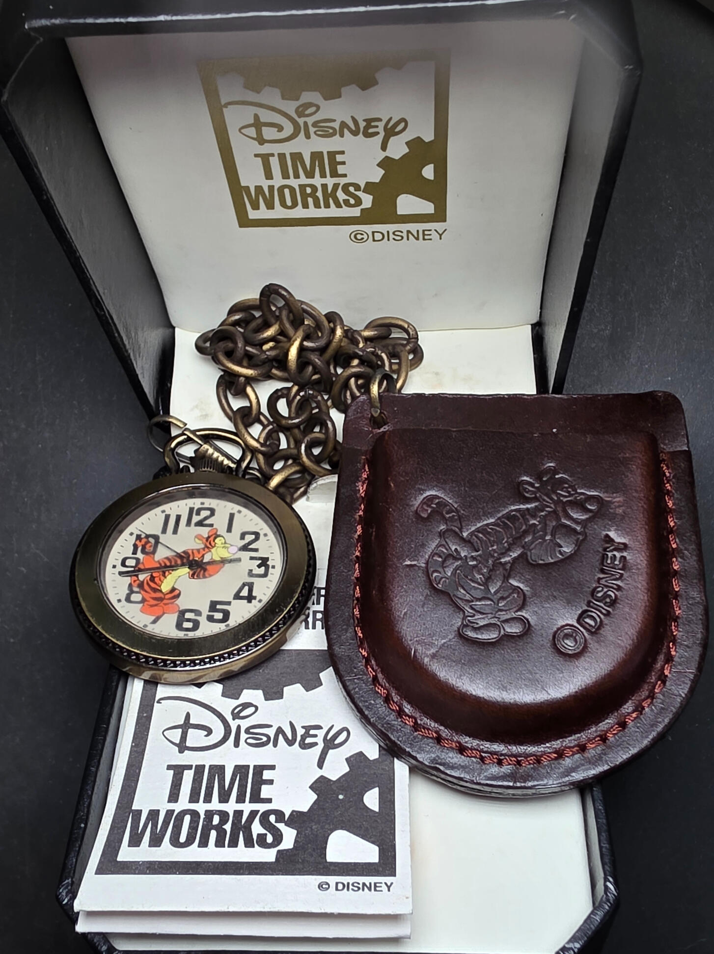 Disney Time Works Tigger Pocket Watch